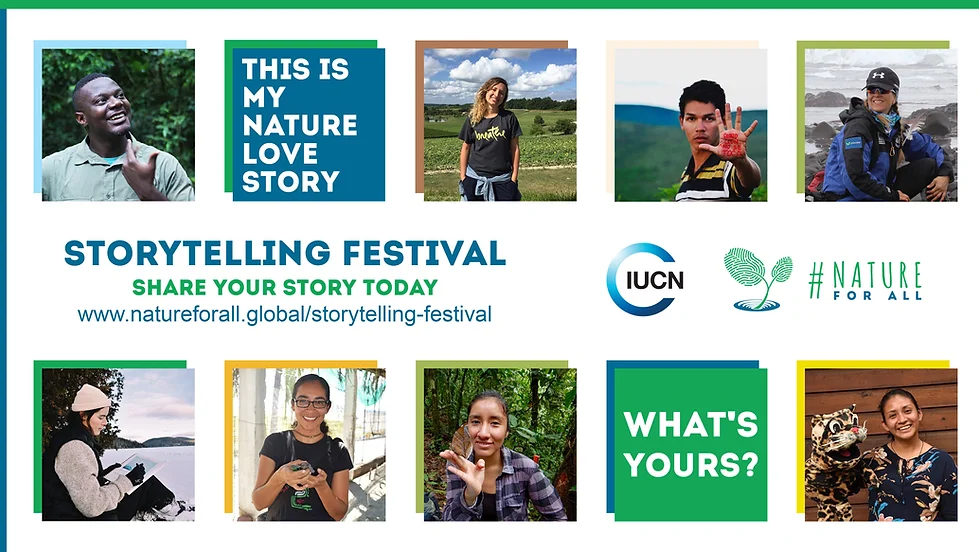 Introducing the #NatureForAll storytelling festival